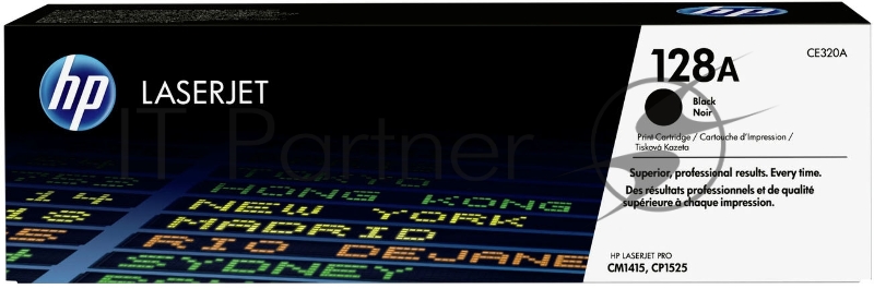 Тонер-картридж HP CE320A черный CLJ Pro CM1415FN/CM1415FNW/CP1525N/CP1 (2 000 стр.)