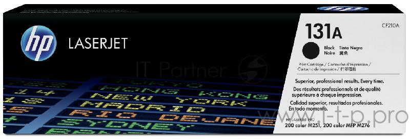 Расходные материалы HP CF210A Картридж , Black{LaserJet Pro 200 M251/M276, Black, (1600стр.)}