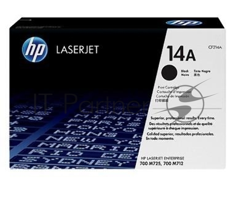Расходные материалы HP CF214A Картридж, Black{LaserJet 700 MFP M712, Black (10 000стр.)}
