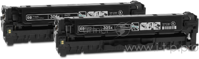 Расходные материалы HP CE410XD Картридж ,Black{CLJ Pro 300 Color M351 /Pro 400 Color M451/Pro 300 Color MFP M375/Pro 400 Color MFP M475, Black, (Dual Pack)}