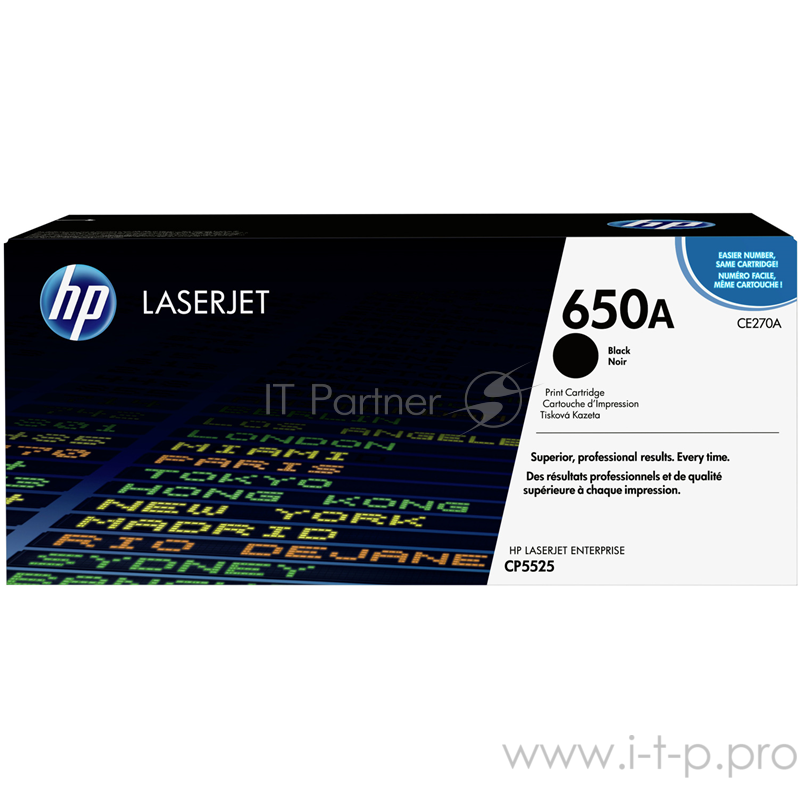 Расходные материалы HP CE270A Картридж ,Black{Color LaserJet Enterprise CP5525, Black, (13500 стр.)}