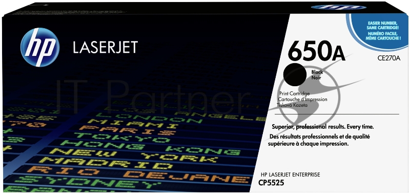 Расходные материалы HP CE270A Картридж ,Black{Color LaserJet Enterprise CP5525, Black, (13500 стр.)}