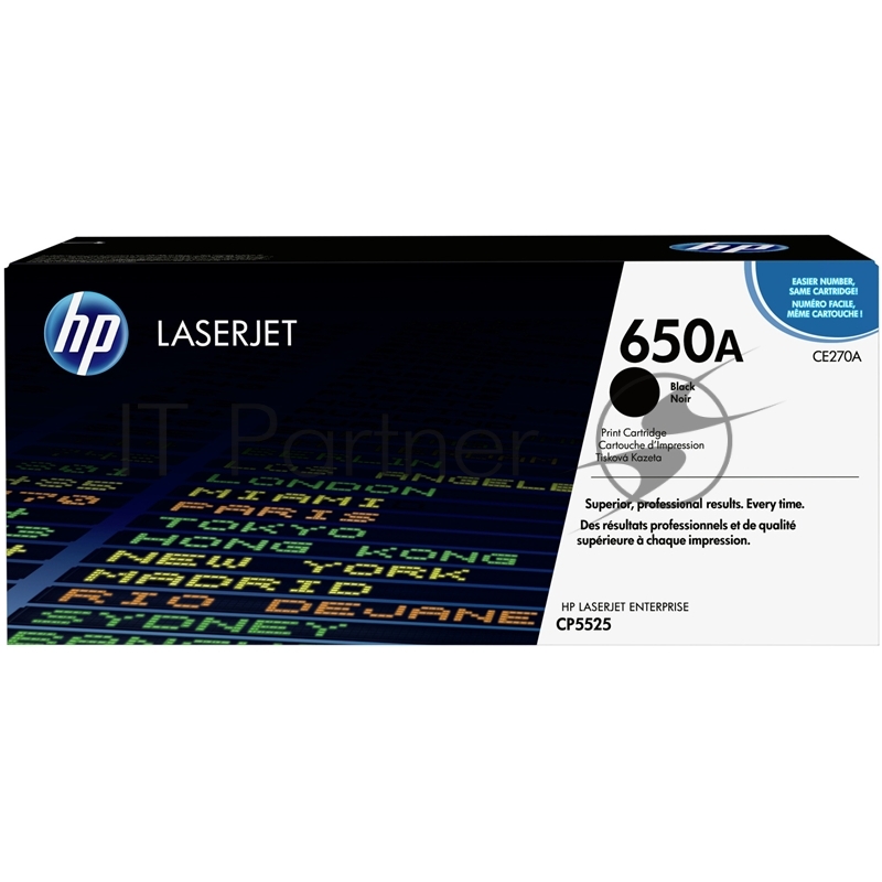 Расходные материалы HP CE270A Картридж ,Black{Color LaserJet Enterprise CP5525, Black, (13500 стр.)}