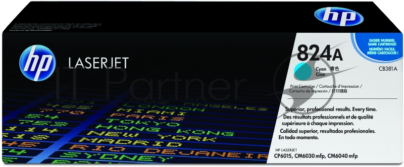 Расходные материалы HP CB381A Картридж ,Cyan{Color LJ CP6015/CM6030mfp/CM6040mfp, Cyan, (21000стр.)}