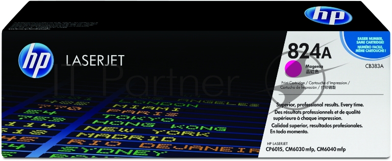 Расходные материалы HP CB383A Картридж ,Magenta{Color LJ CP6015/CM6030mfp/CM6040mfp, Magenta, (21000стр.)}
