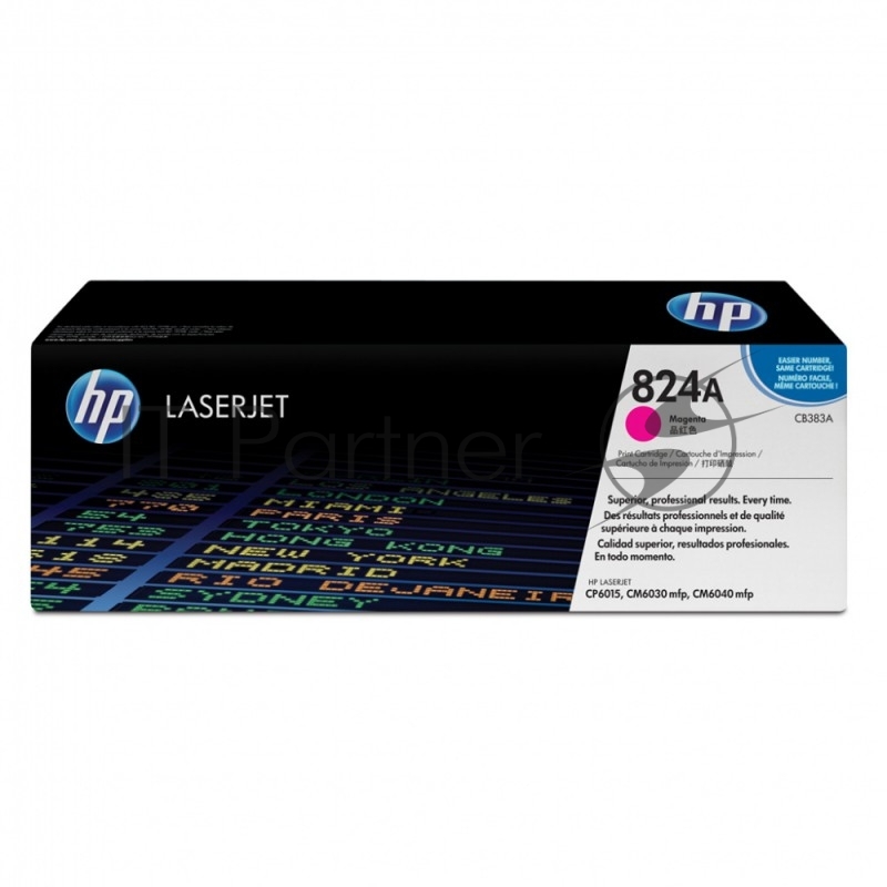 Расходные материалы HP CB383A Картридж ,Magenta{Color LJ CP6015/CM6030mfp/CM6040mfp, Magenta, (21000стр.)}