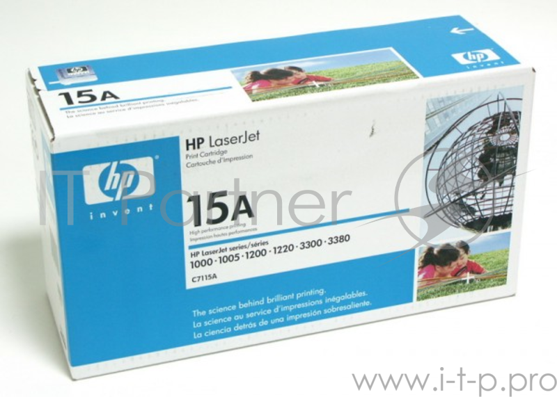 Расходные материалы HP C7115A Картридж {LJ 1000W/1200/1220/3300, (2500стр.)}