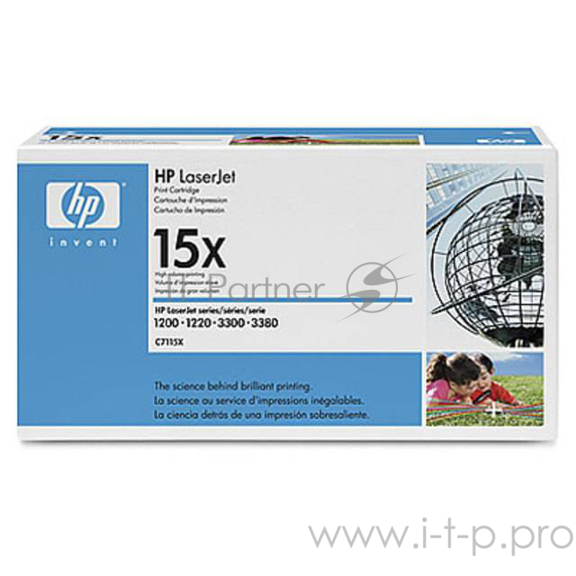 Расходные материалы HP C7115X Картридж {LJ 1200/1220/1200N/1000/3300/3330, (3500стр.)}
