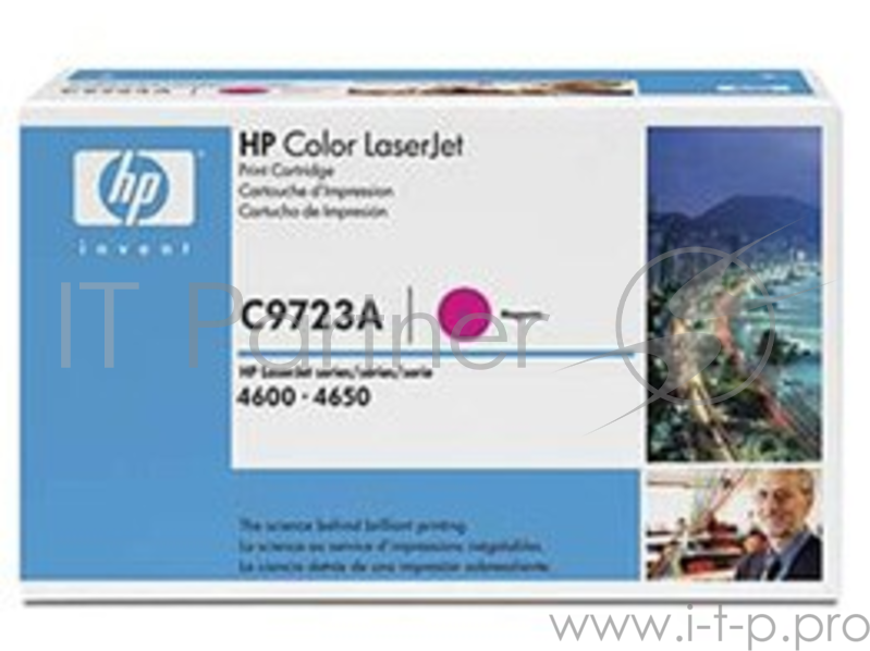 Расходные материалы HP C9723A Картридж ,Magenta{Color LJ 4600 Series, Magenta, (8000стр.)}