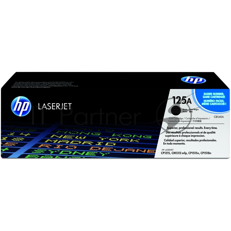Расходные материалы HP CB540A Картридж ,Black{LJ P1215/1515, Black, (2200стр.)}