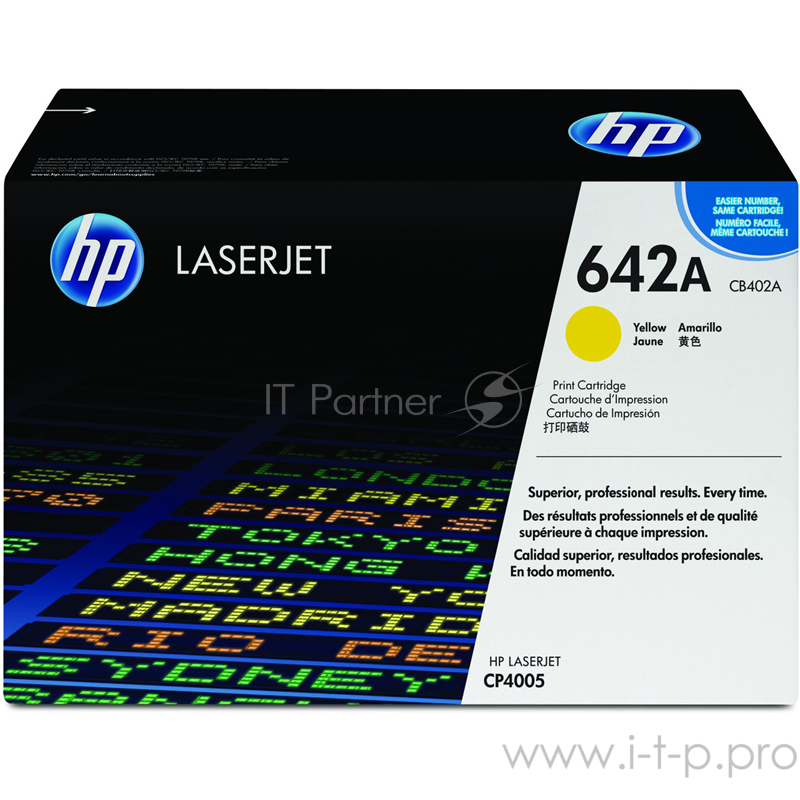 Расходные материалы HP CB402A Картридж ,Yellow{CP4005, Yellow}