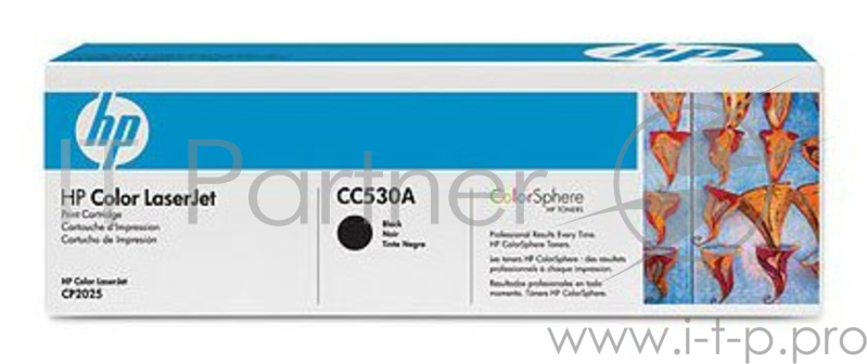 Расходные материалы HP CC530AD Картридж ,Black{LJ CP2025/CM2320, Black, КОМПЛЕКТ 2 ШТ!!!)