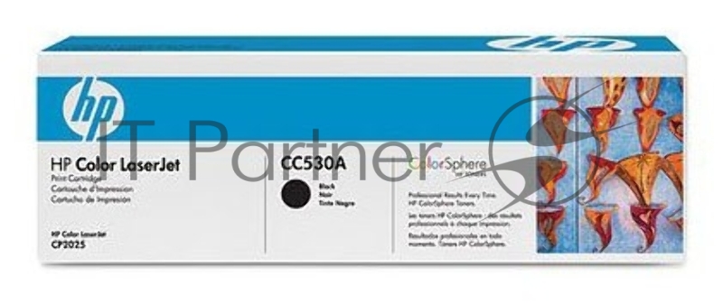 Расходные материалы HP CC530AD Картридж ,Black{LJ CP2025/CM2320, Black, КОМПЛЕКТ 2 ШТ!!!)