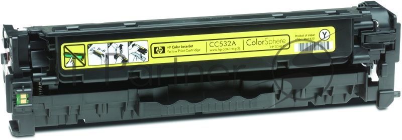 Расходные материалы HP CC532A Картридж ,Yellow{LJ CP2025/CM2320, Yellow, (2800стр.)}