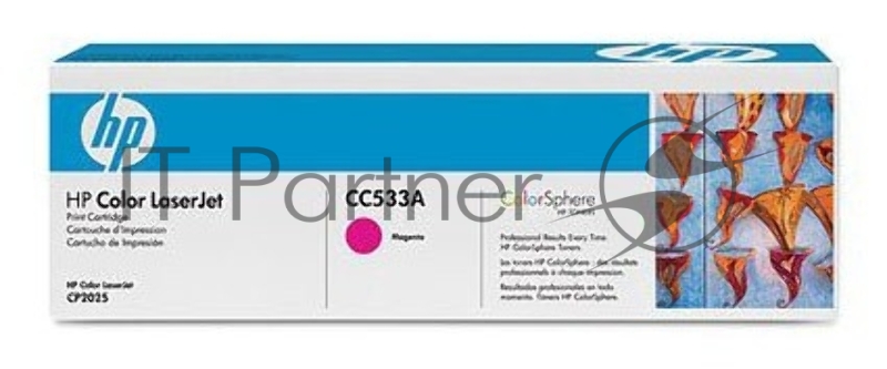 Расходные материалы HP CC533A Картридж ,Magenta{LJ CP2025/CM2320, Magenta, (2800стр.)}