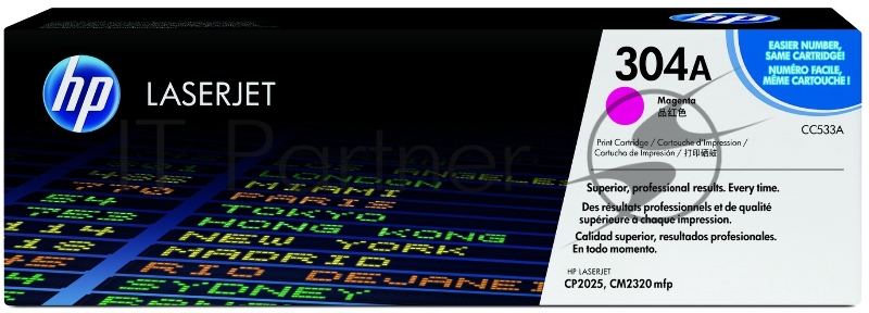 Расходные материалы HP CC533A Картридж ,Magenta{LJ CP2025/CM2320, Magenta, (2800стр.)}