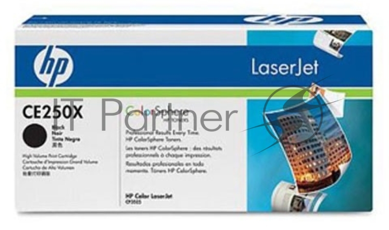 Расходные материалы HP CE250X Картридж ,Black{CLJ CM3530/CP3525, Black, (10500стр.)}