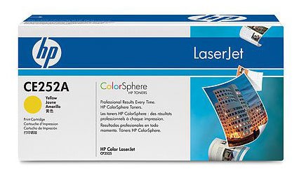Расходные материалы HP CE252A Картридж ,Yellow{CLJ CM3530/CP3525, Yellow, (7000стр.)}