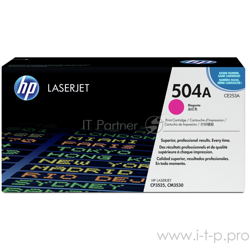Расходные материалы HP CE253A Картридж ,Magenta{CLJ CM3530/CP3525, Magenta, (7000стр.)}