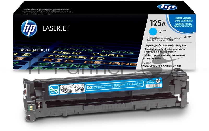 Расходные материалы HP CB541A Картридж ,Cyan{LJ P1215/1515, Cyan, (1400стр.)}
