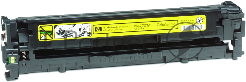 Расходные материалы HP CB542A Картридж ,Yellow{LJ P1215/1515, Yellow, (1400стр.)}