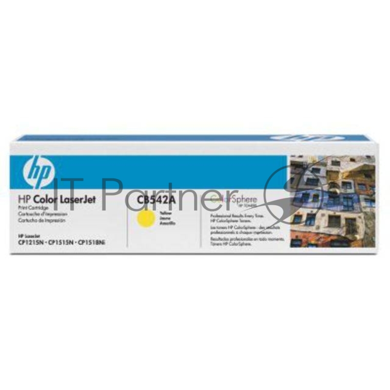 Расходные материалы HP CB542A Картридж ,Yellow{LJ P1215/1515, Yellow, (1400стр.)}