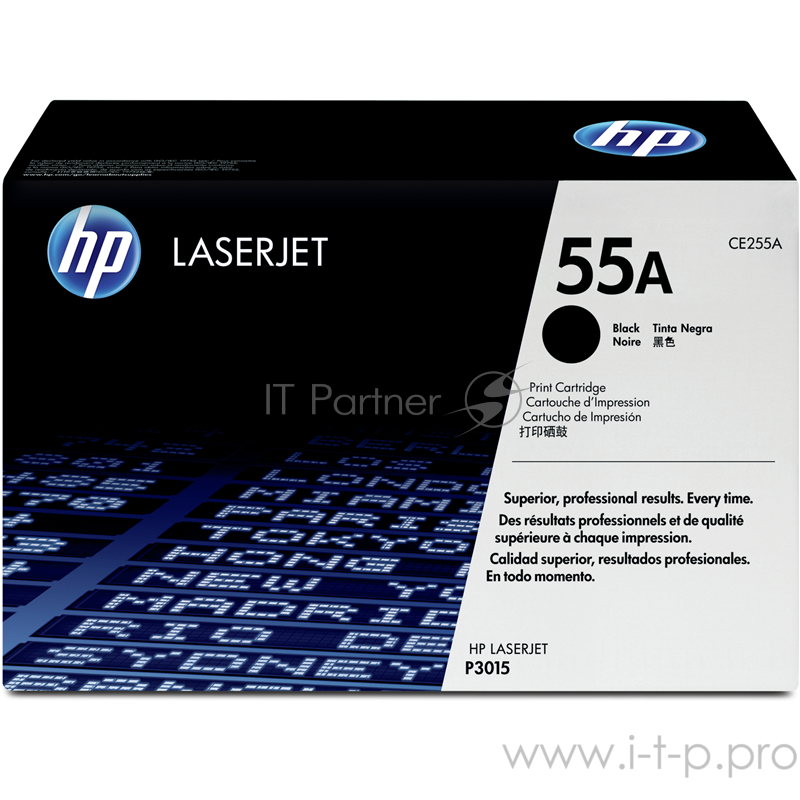 Расходные материалы HP CE255A Картридж ,Black{LJ P3015, Black, (6000стр.)}
