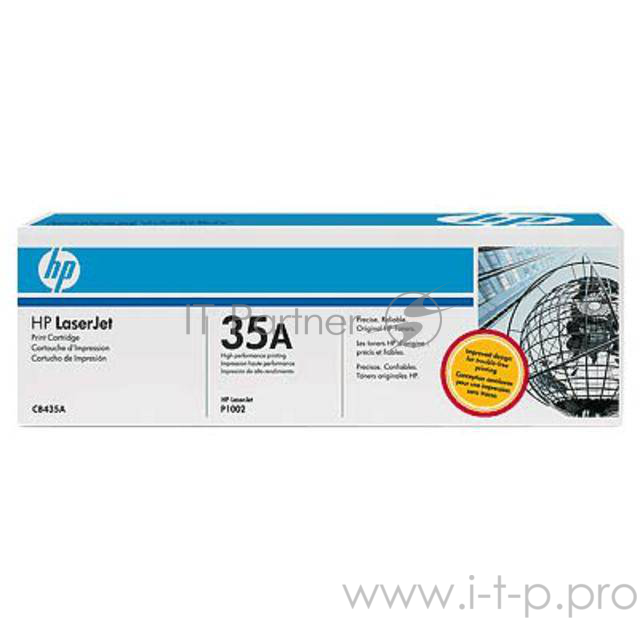 Расходные материалы HP CB435A Картридж ,Black{LJ P1005/P1006, Black, (1500стр.)}