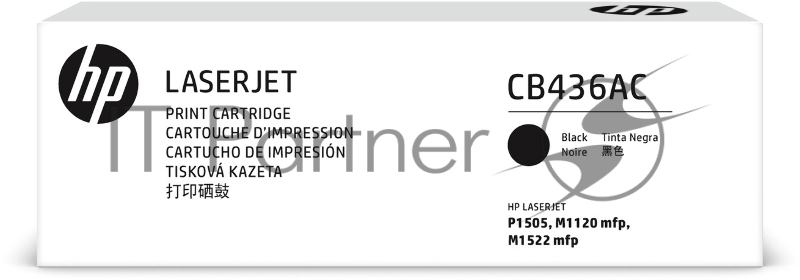 Расходные материалы HP CB436A Картридж ,Black{LJ P1505, Black, (2000стр.)}