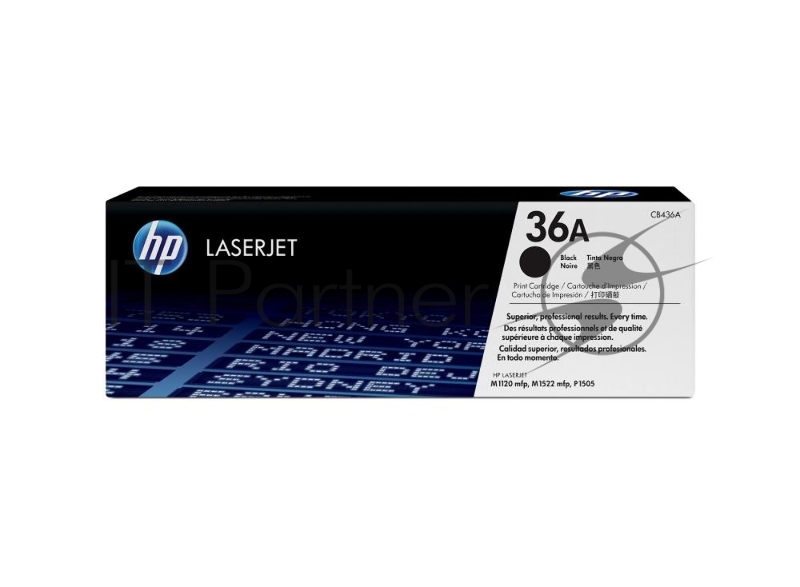 Расходные материалы HP CB436A Картридж ,Black{LJ P1505, Black, (2000стр.)}