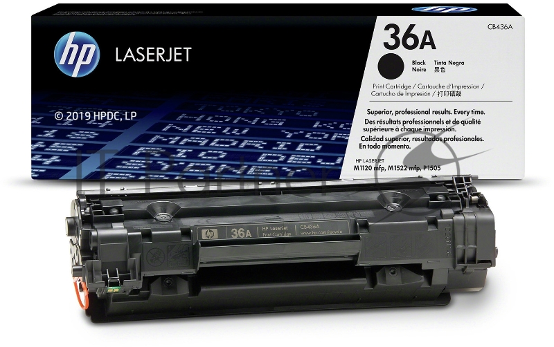 Расходные материалы HP CB436A Картридж ,Black{LJ P1505, Black, (2000стр.)}