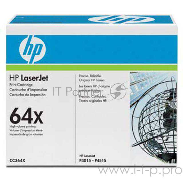 Расходные материалы HP CC364X Картридж ,Black{LJ P4015/P4515, Black, (24000стр.)}
