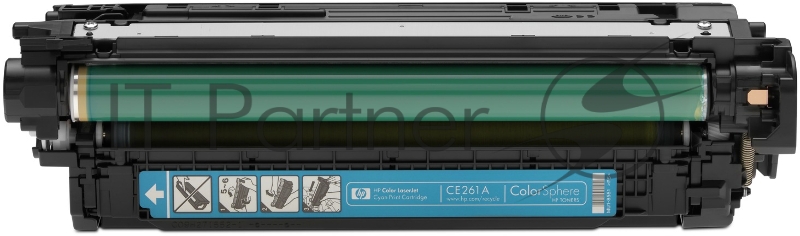 Расходные материалы HP CE261A Картридж ,Cyan{CLJ CP4025/CP4525, Cyan, (11000стр.)}