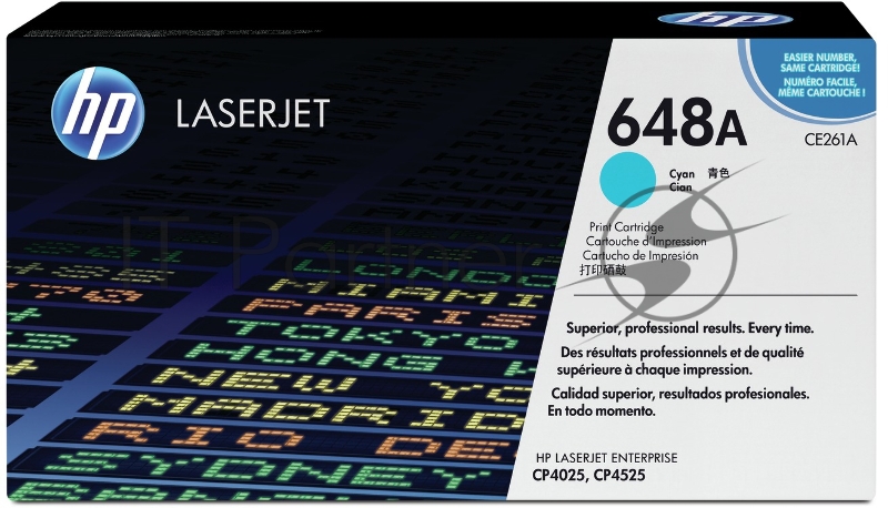 Расходные материалы HP CE261A Картридж ,Cyan{CLJ CP4025/CP4525, Cyan, (11000стр.)}
