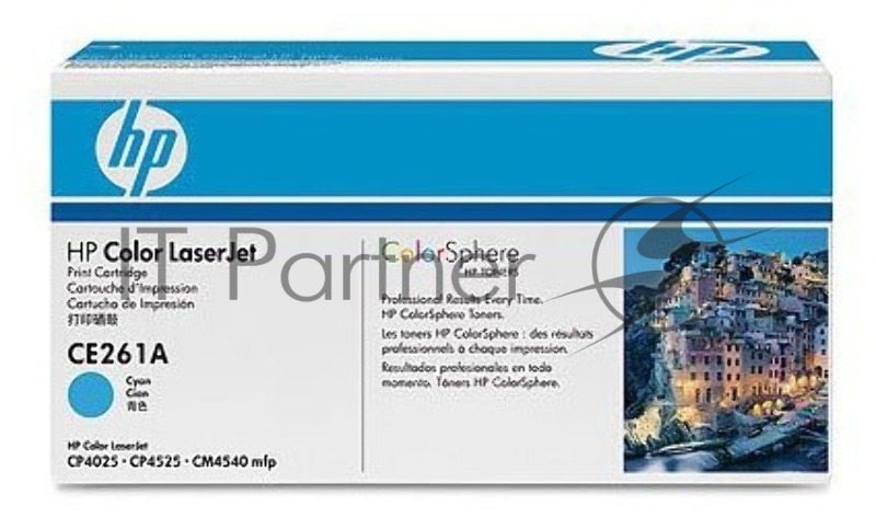 Расходные материалы HP CE261A Картридж ,Cyan{CLJ CP4025/CP4525, Cyan, (11000стр.)}