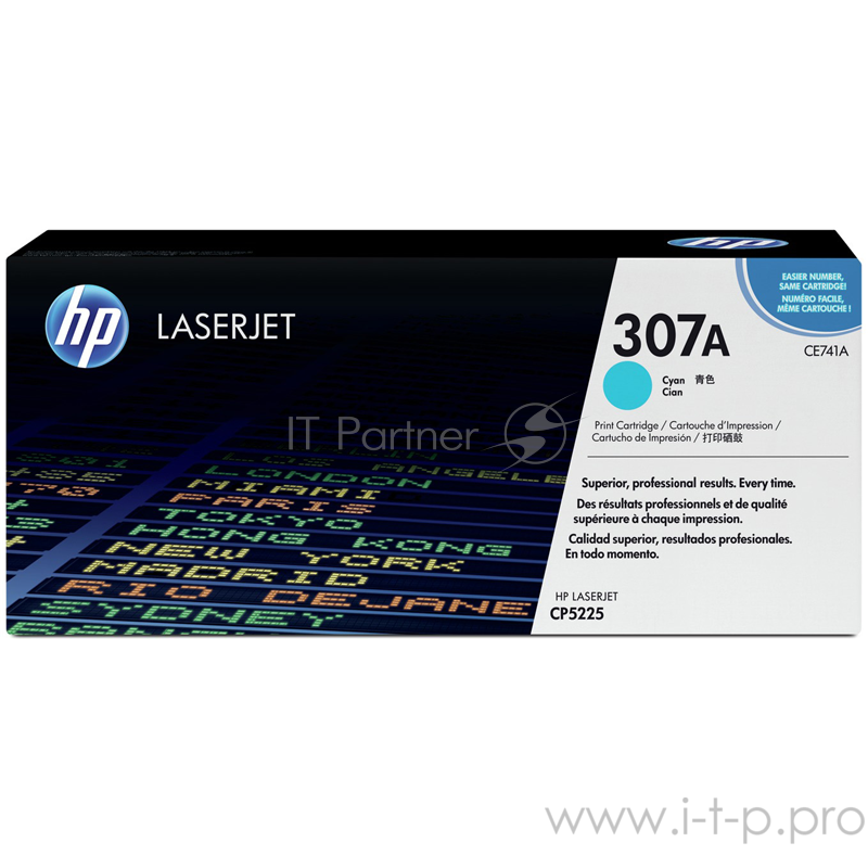Расходные материалы HP CE741A Картридж ,Cyan{Color LJ CP5225, Cyan, (7300стр.)}
