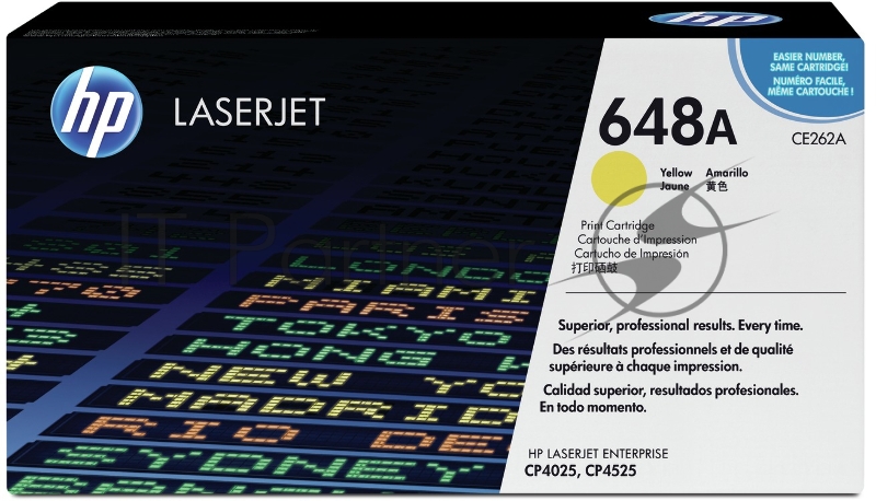 Расходные материалы HP CE262A Картридж ,Yellow{CLJ CP4025/CP4525, Yellow, (11000стр.)}