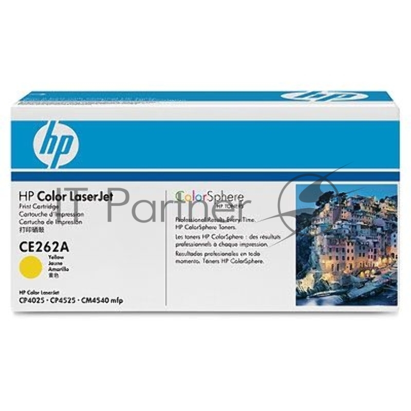 Расходные материалы HP CE262A Картридж ,Yellow{CLJ CP4025/CP4525, Yellow, (11000стр.)}