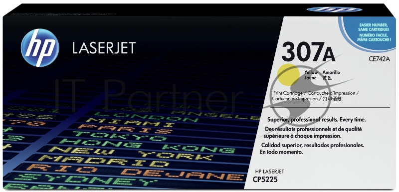 Расходные материалы HP CE742A Картридж ,Yellow{Color LJ CP5225, Yellow, (7300стр.)}