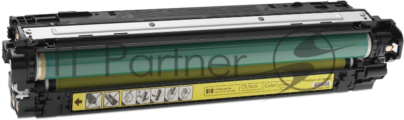 Расходные материалы HP CE742A Картридж ,Yellow{Color LJ CP5225, Yellow, (7300стр.)}