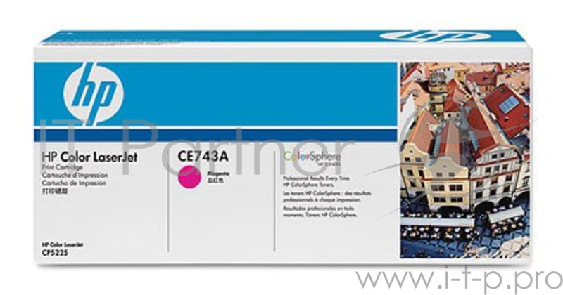 Расходные материалы HP CE743A Картридж ,Magenta{Color LJ CP5225, Magenta, (7300стр.)}