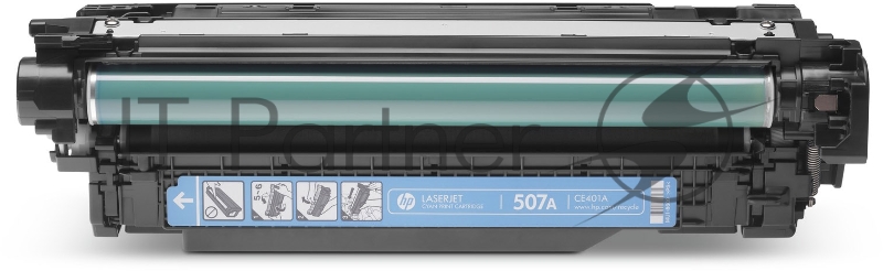 Расходные материалы HP CE401A Картридж ,Cyan{CLJ M551, Cyan, (6000стр.)}