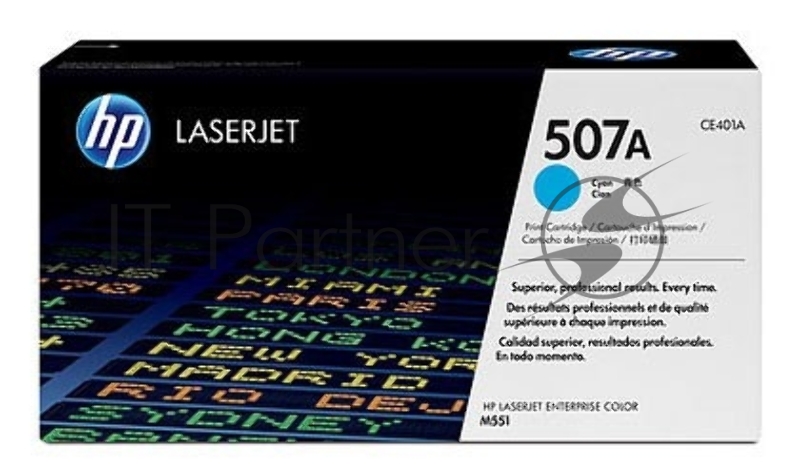 Расходные материалы HP CE401A Картридж ,Cyan{CLJ M551, Cyan, (6000стр.)}