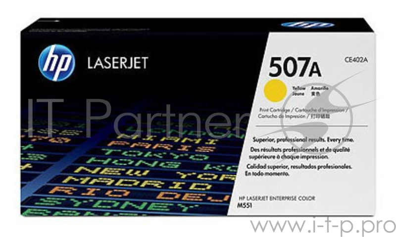 Расходные материалы HP CE402A Картридж ,Yellow{CLJ M551, Yellow, (6000стр.)}