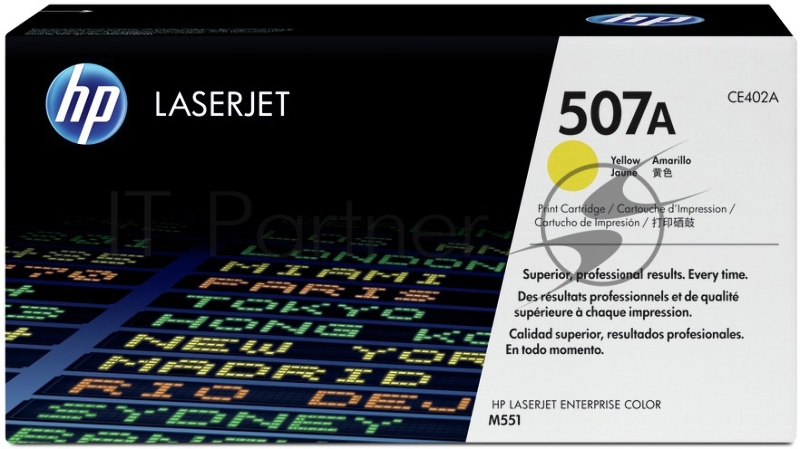 Расходные материалы HP CE402A Картридж ,Yellow{CLJ M551, Yellow, (6000стр.)}