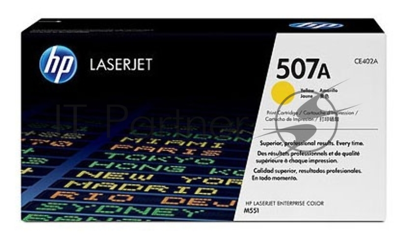 Расходные материалы HP CE402A Картридж ,Yellow{CLJ M551, Yellow, (6000стр.)}