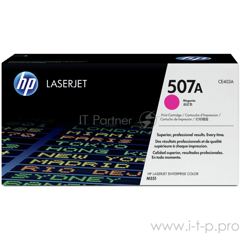 Расходные материалы HP CE403A Картридж ,Magenta{CLJ M551, Magenta, (6000стр.)}