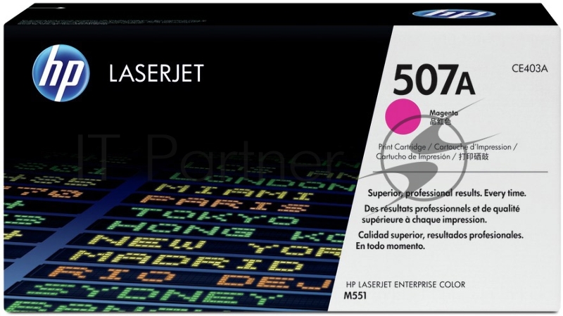 Расходные материалы HP CE403A Картридж ,Magenta{CLJ M551, Magenta, (6000стр.)}