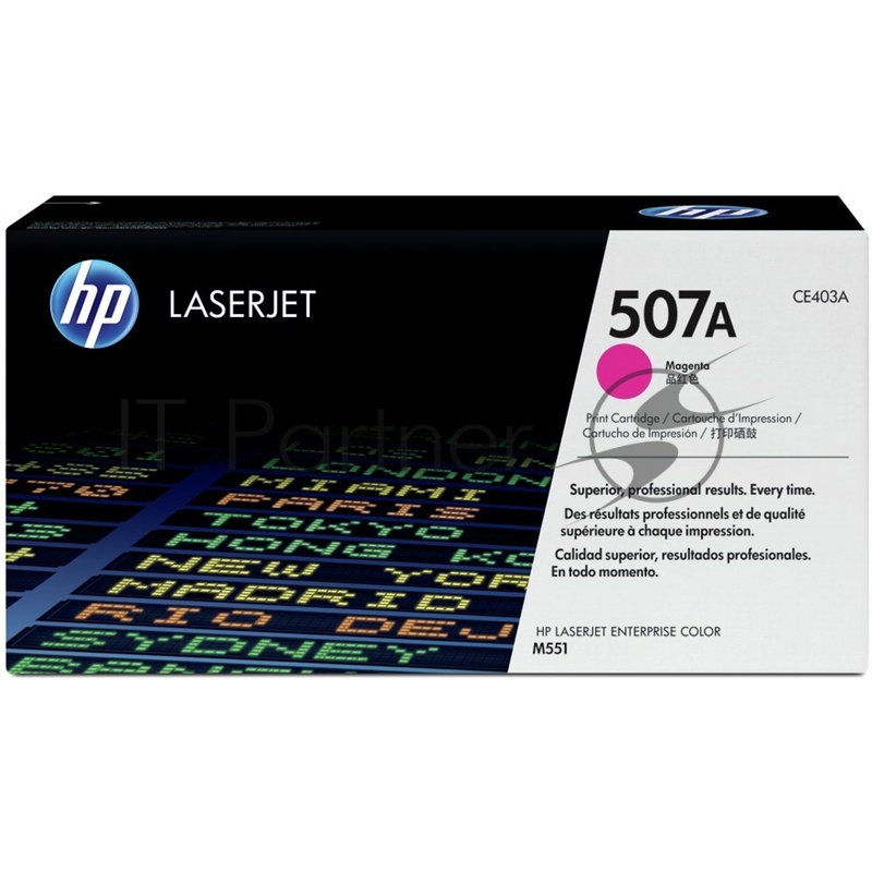 Расходные материалы HP CE403A Картридж ,Magenta{CLJ M551, Magenta, (6000стр.)}