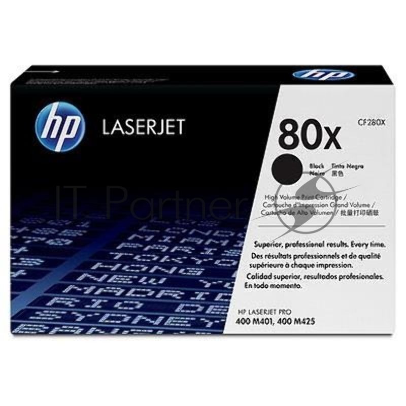 Расходные материалы HP CF280X Картридж,Black{LaserJet Pro 400 M401/M425, Black, (6900стр.)}